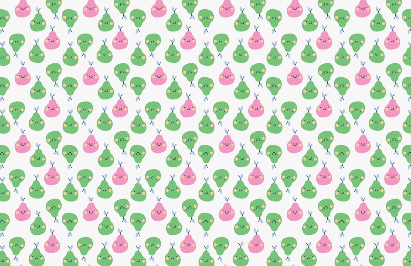 Hd Pattern Avocadoes Background