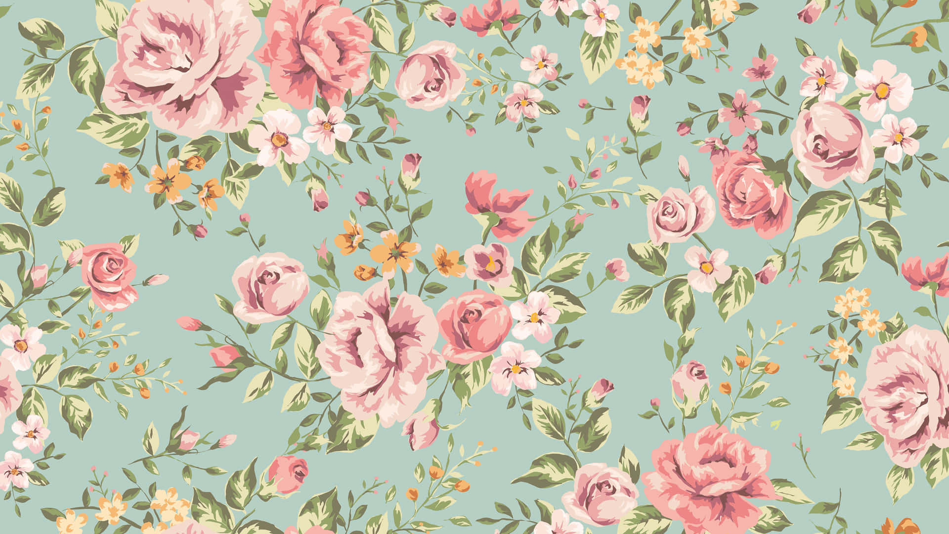 Hd Pattern Vintage Roses