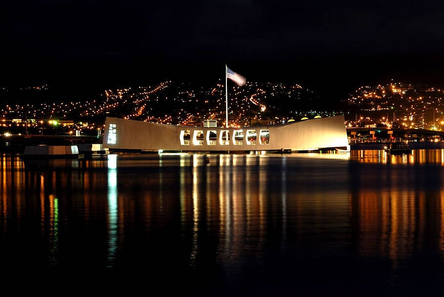 Hd Pearl Harbor Memorial Uss Arizona Background