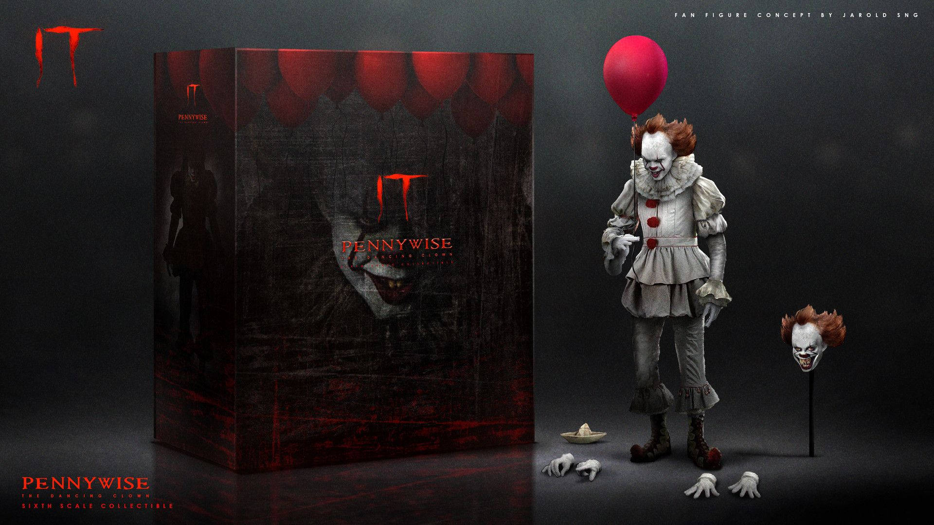 Hd Pennywise Figurine Background