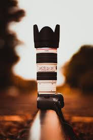 Hd Photography Of A Dslr Camera Lens