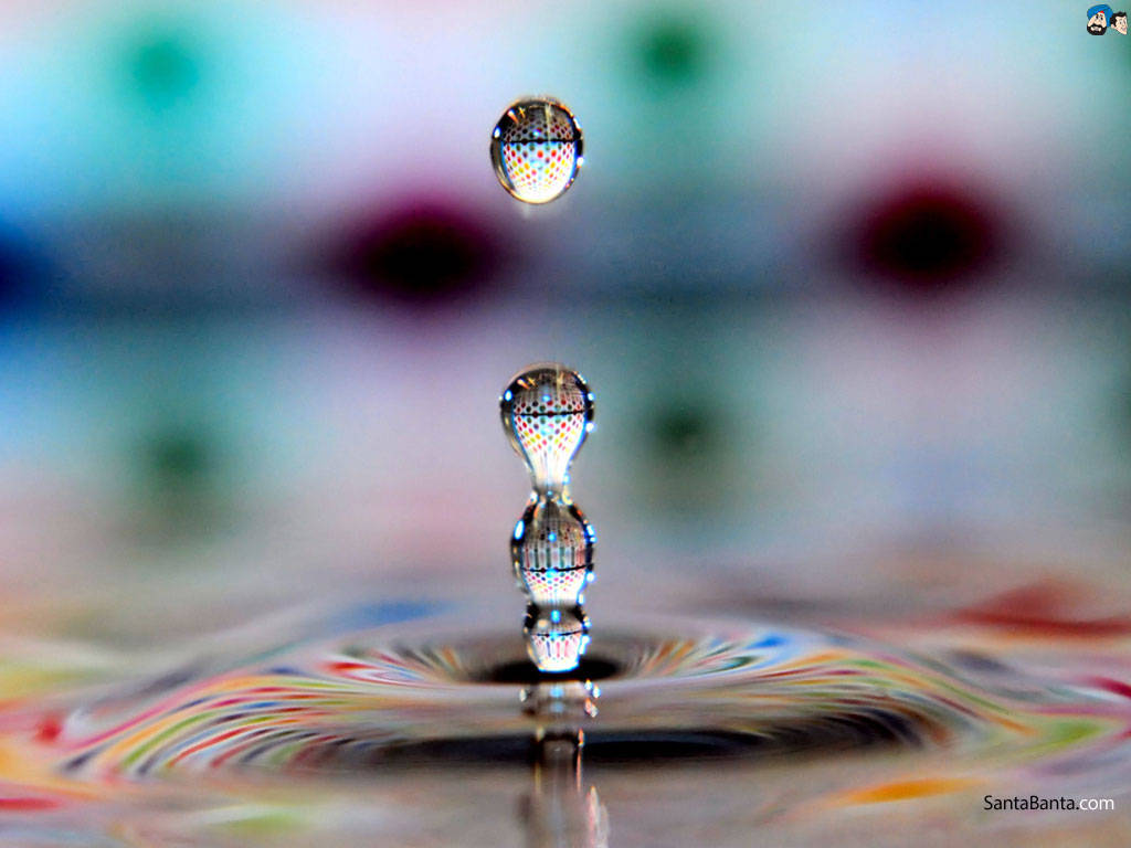 Hd Photography Of Water Droplets Background