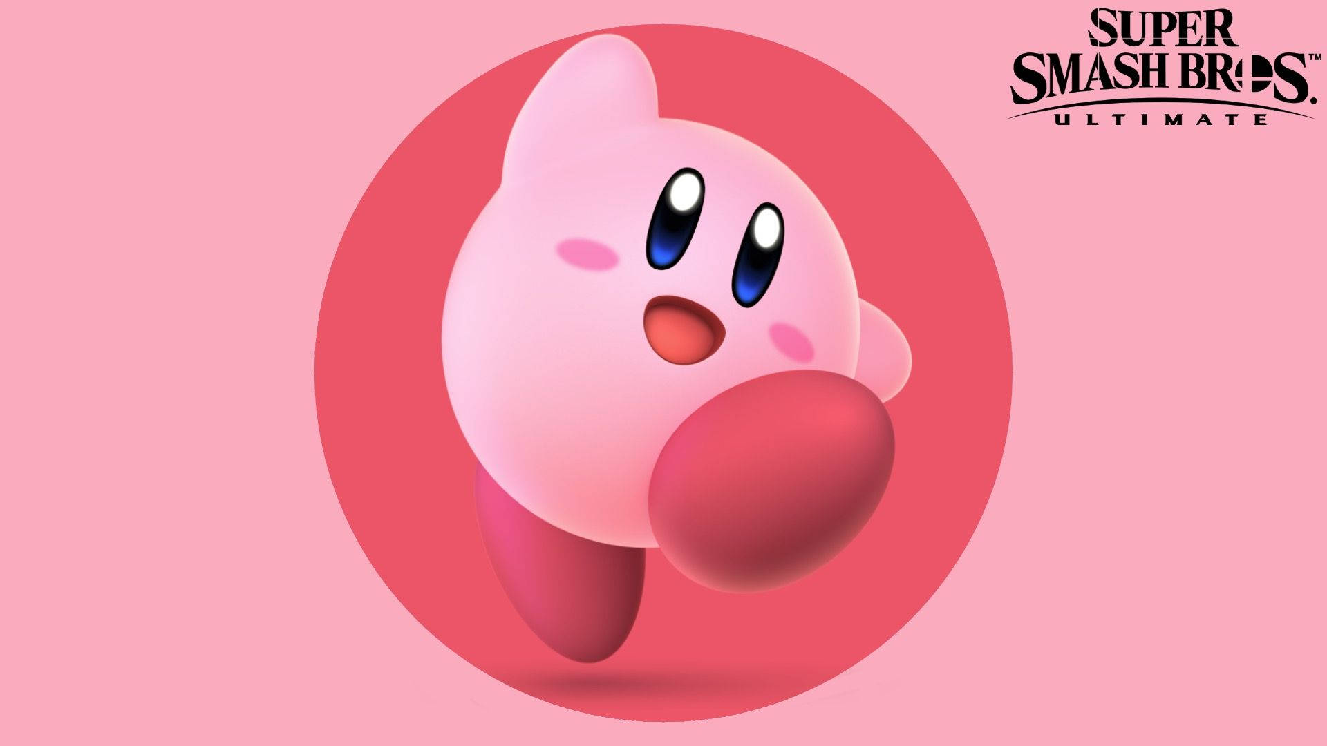 Hd Pink Fluffy Kirby Background