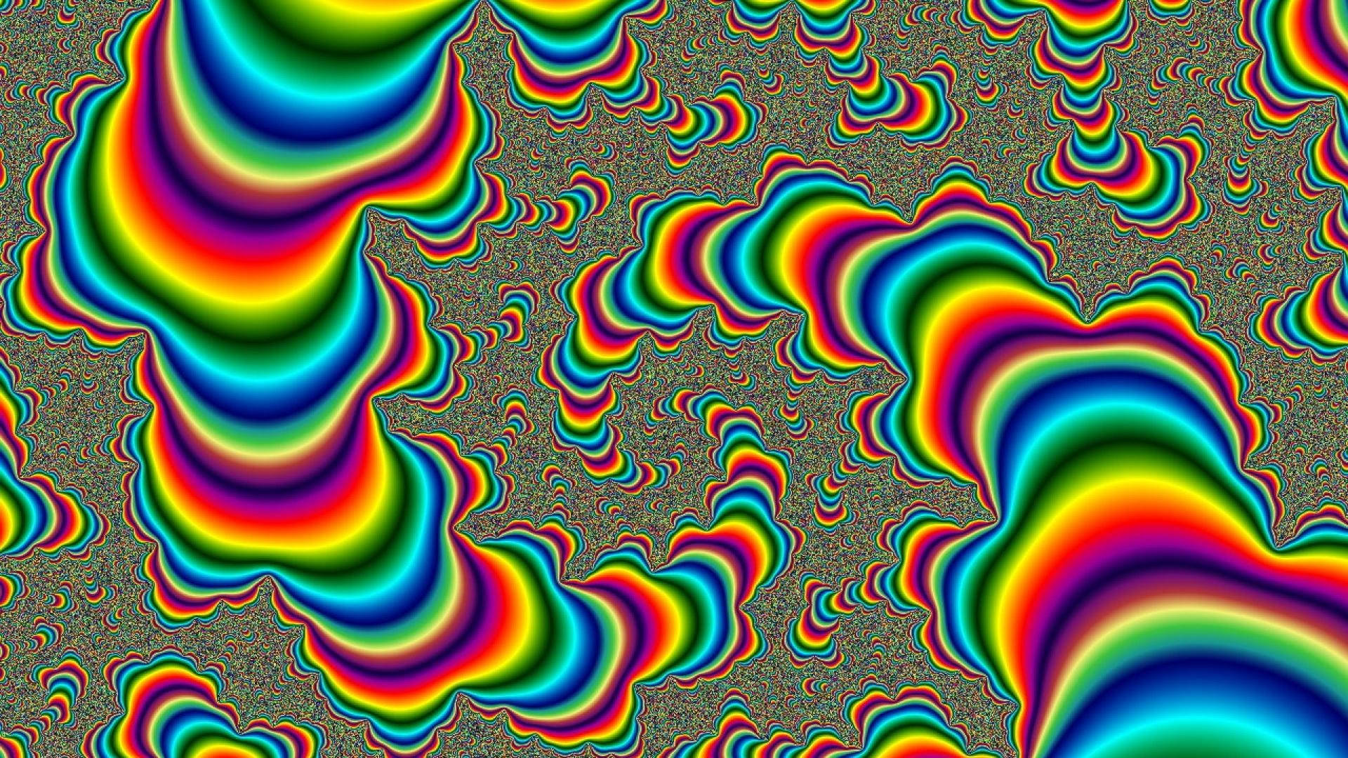 Hd Psychedelic Worms Background