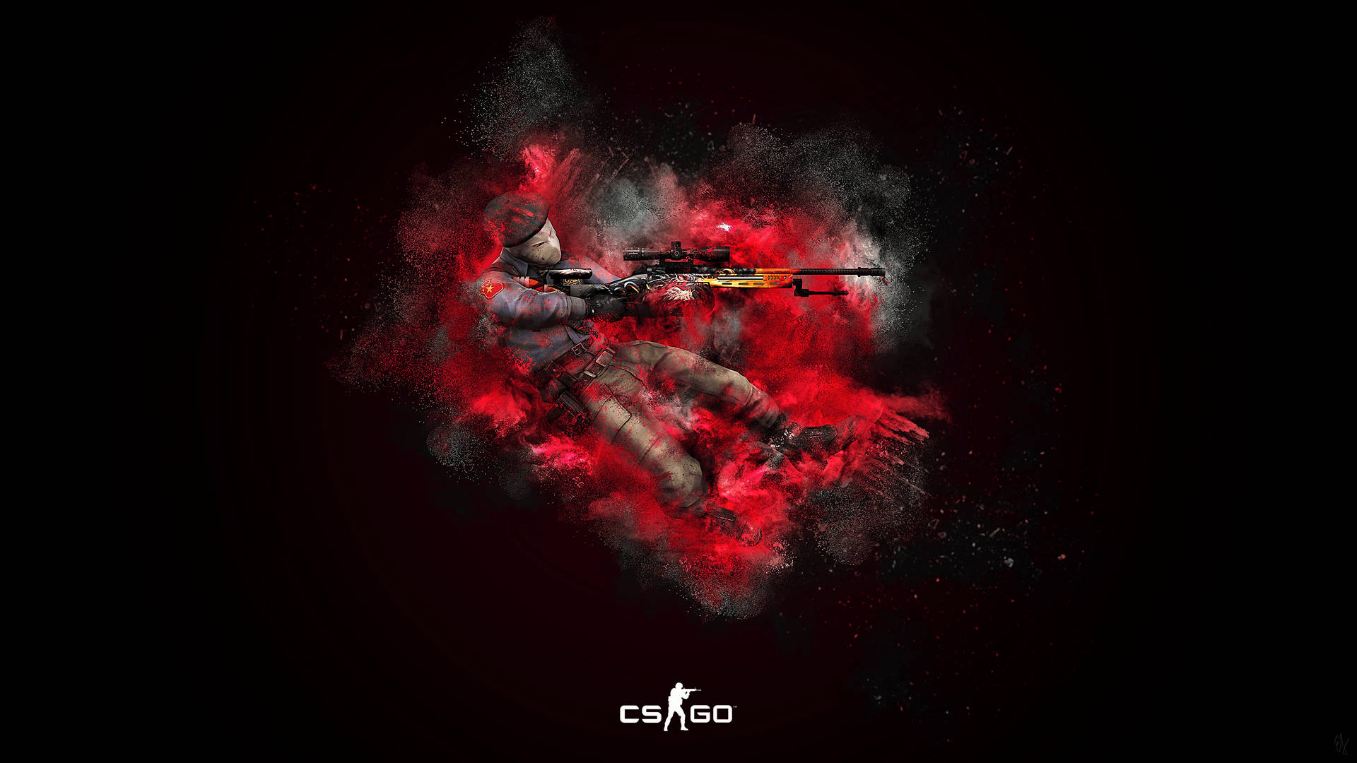 Hd Red Aesthetic Csgo Cover Background