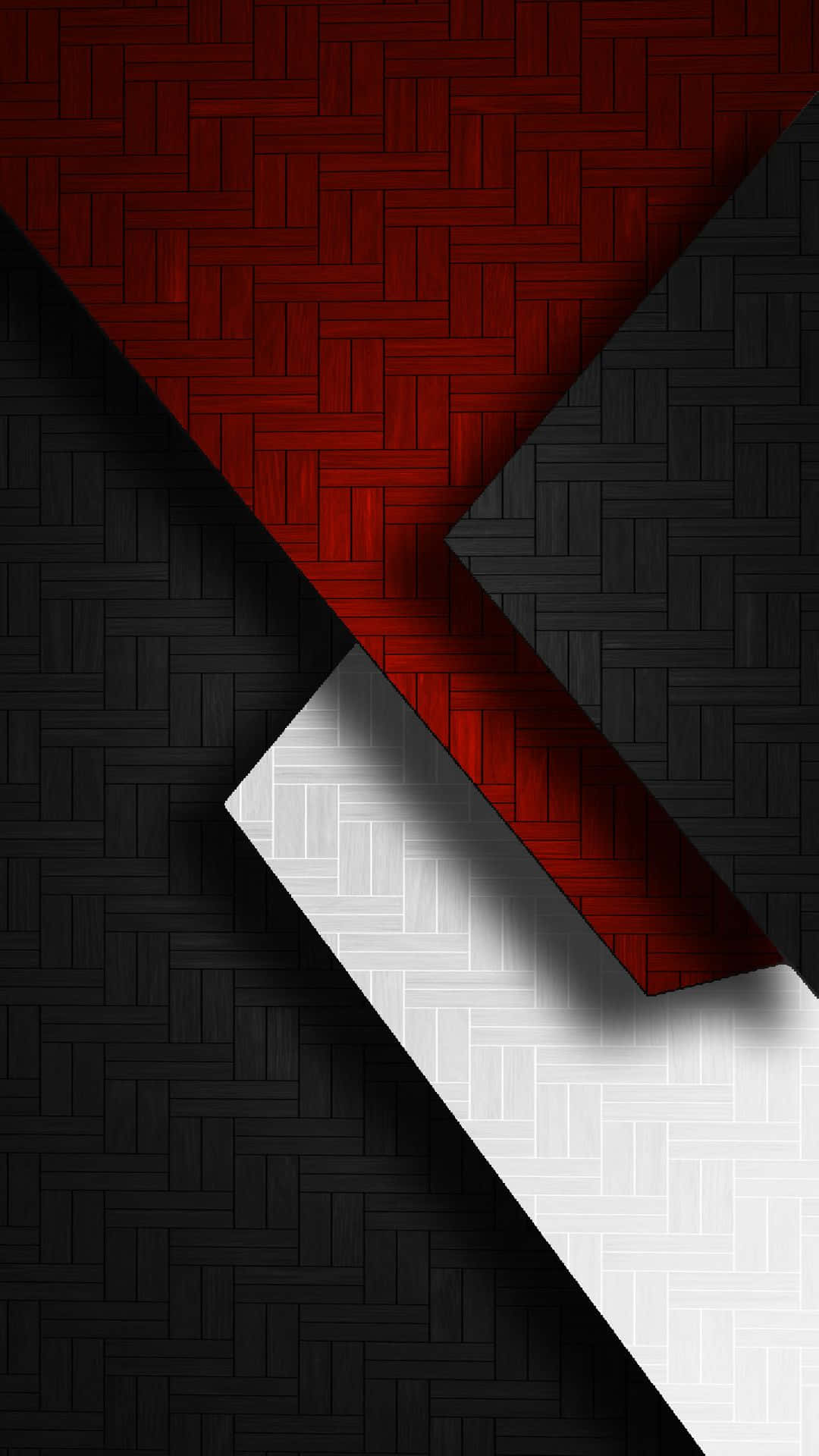 Hd Red Black Abstract Phone Background