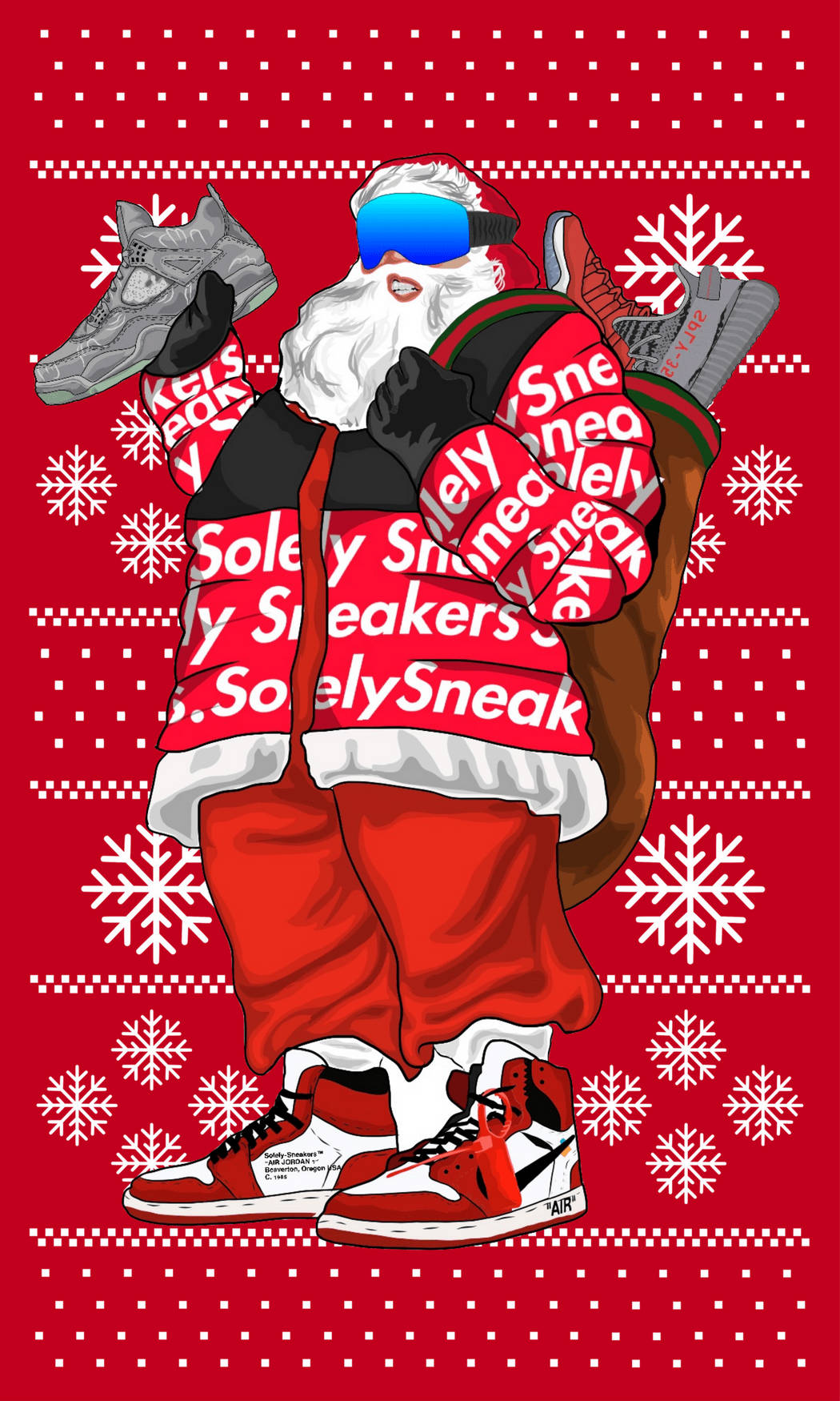Hd Santa Hypebeast Background