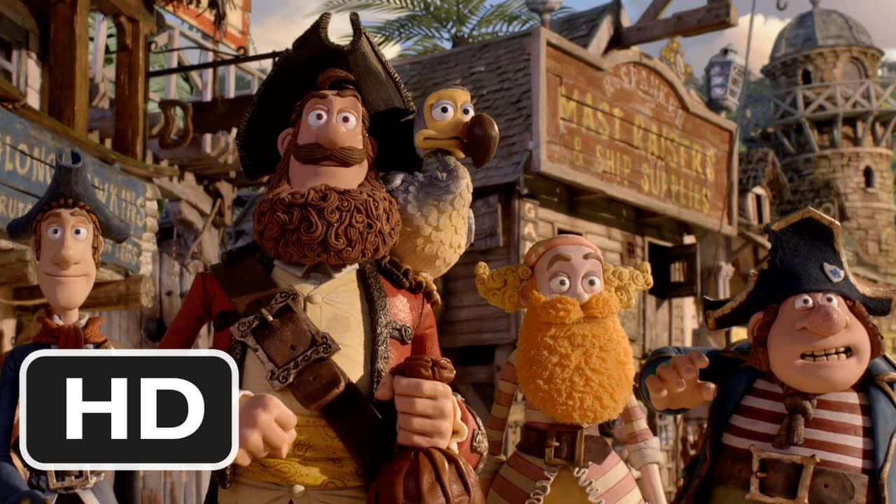 Hd Shot Of The Pirates Band Of Misfits Background