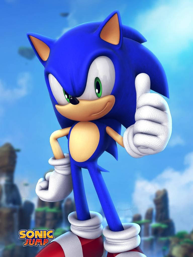 Hd Sonic Jump Game Photo Cover Background
