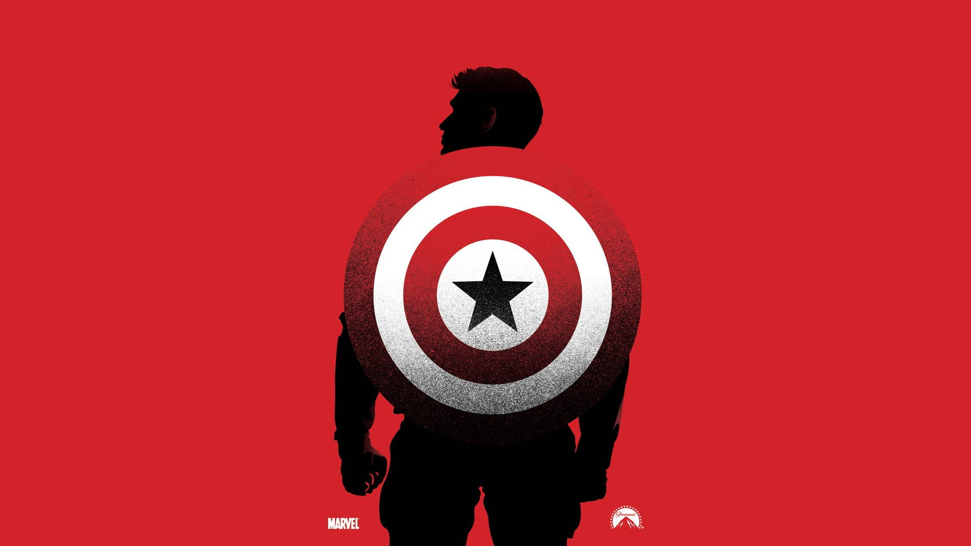 Hd Superhero Captain America Silhouette Background
