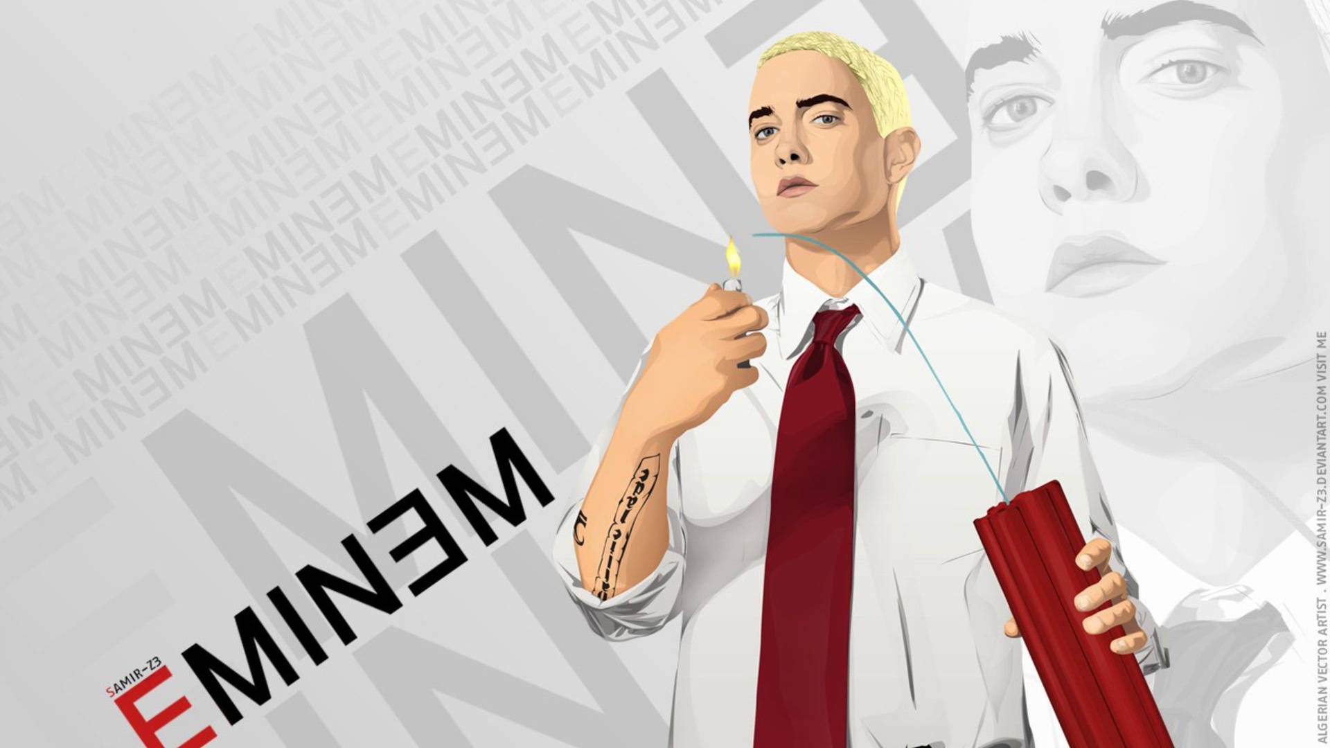 Hd Vector Art Eminem Background
