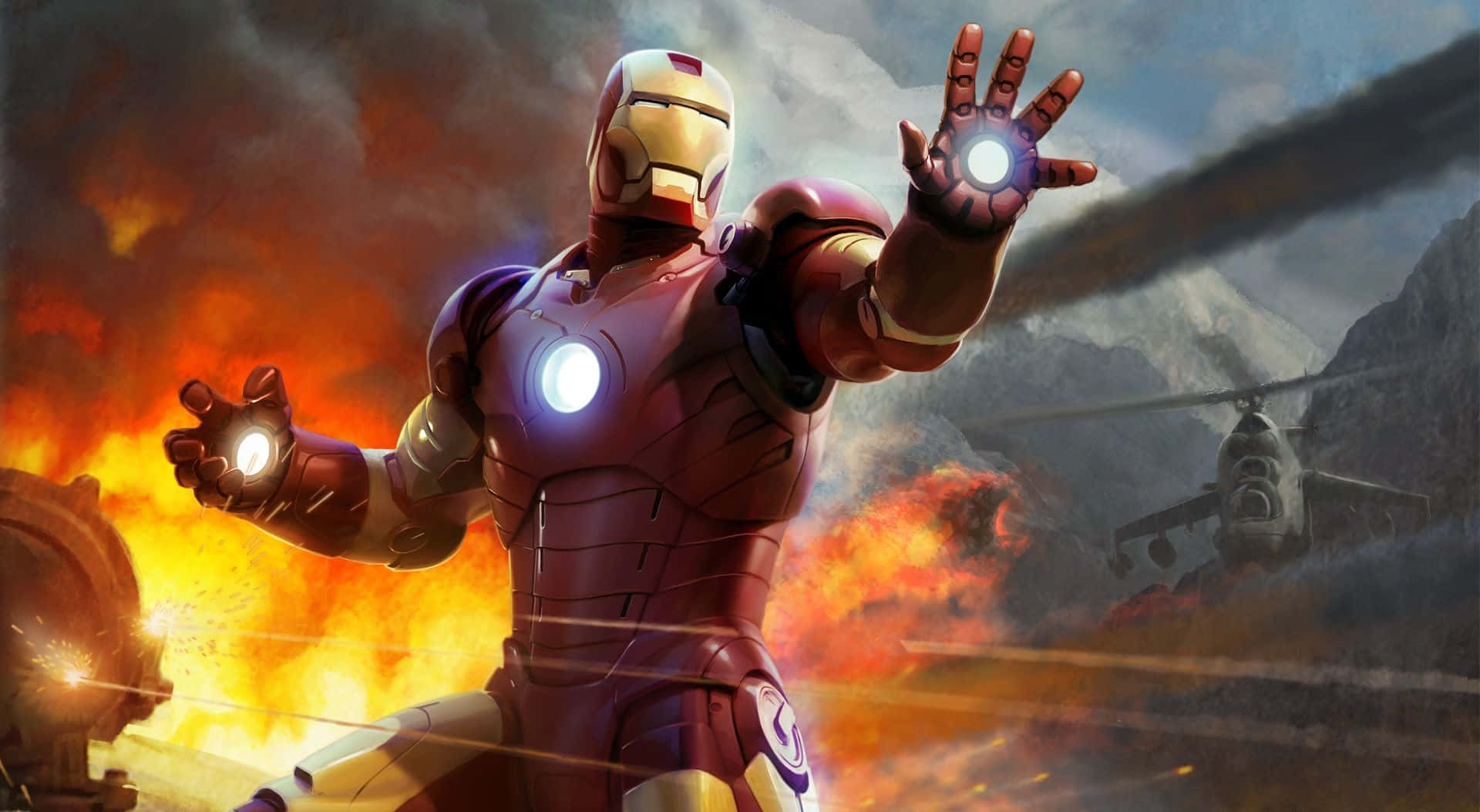 Hd Video Game Iron Man Background