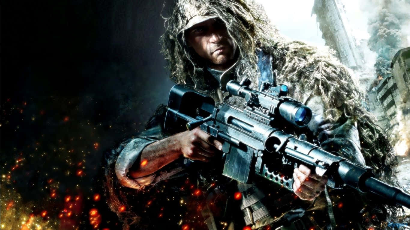 Hd Video Game Sniper Ghost Warrior Background