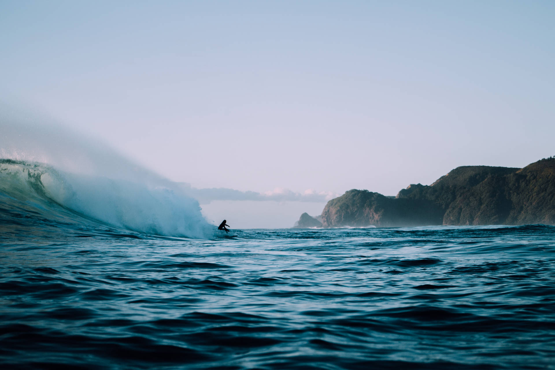 Hd Water Surfing Background