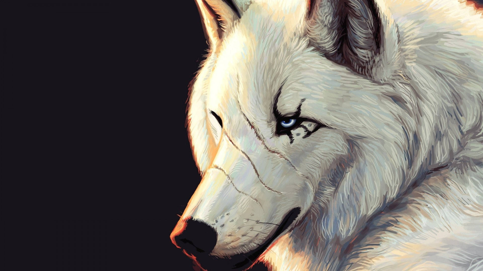 Hd Wolf Scar Background