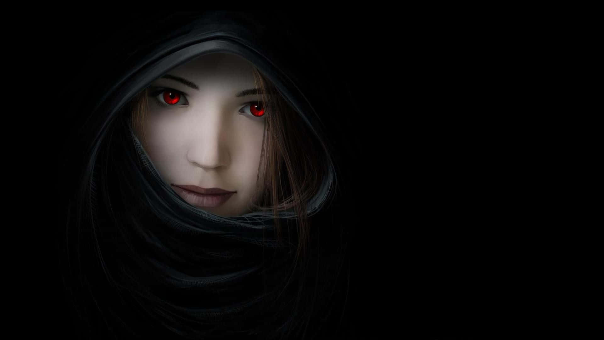Hd Women With Red Eye