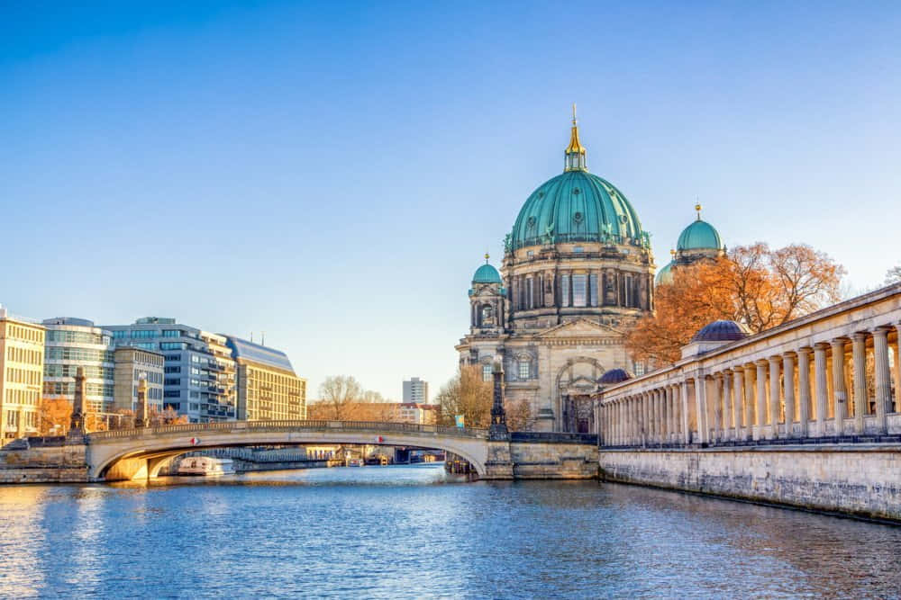 Hdr Photo Of Museum Island Background