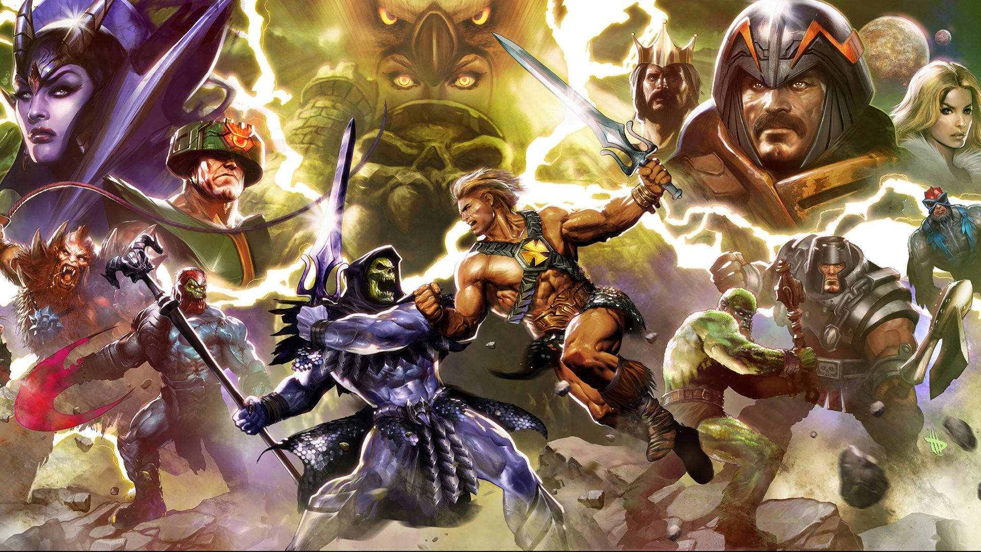 He-man And The Masters Of The Universe 3d Illustration