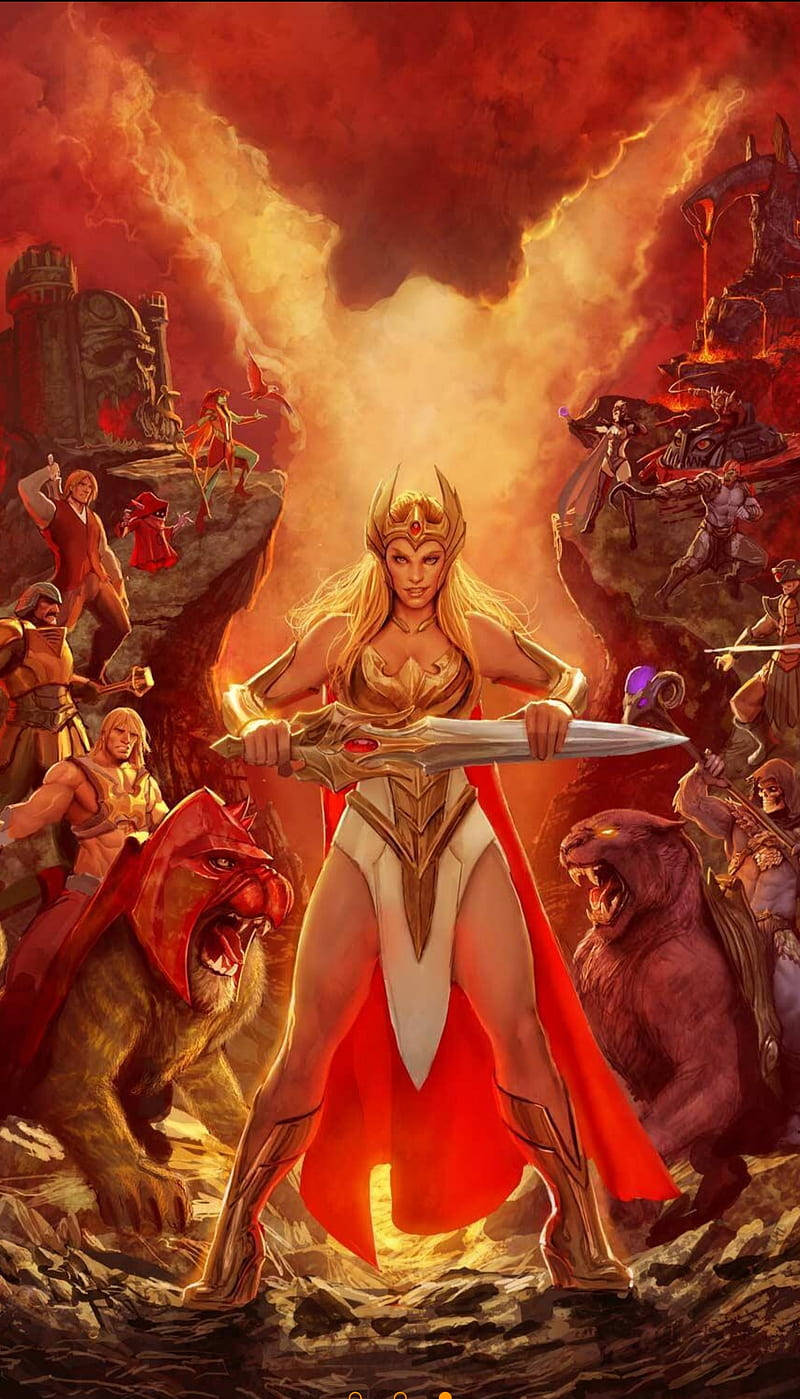 He-man And The Masters Of The Universe She-ra Background