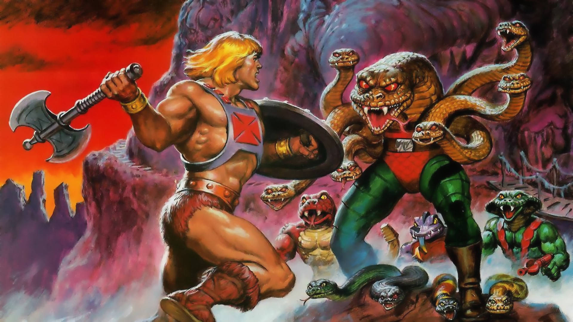 He-man And The Masters Of The Universe Vs The Snakemen