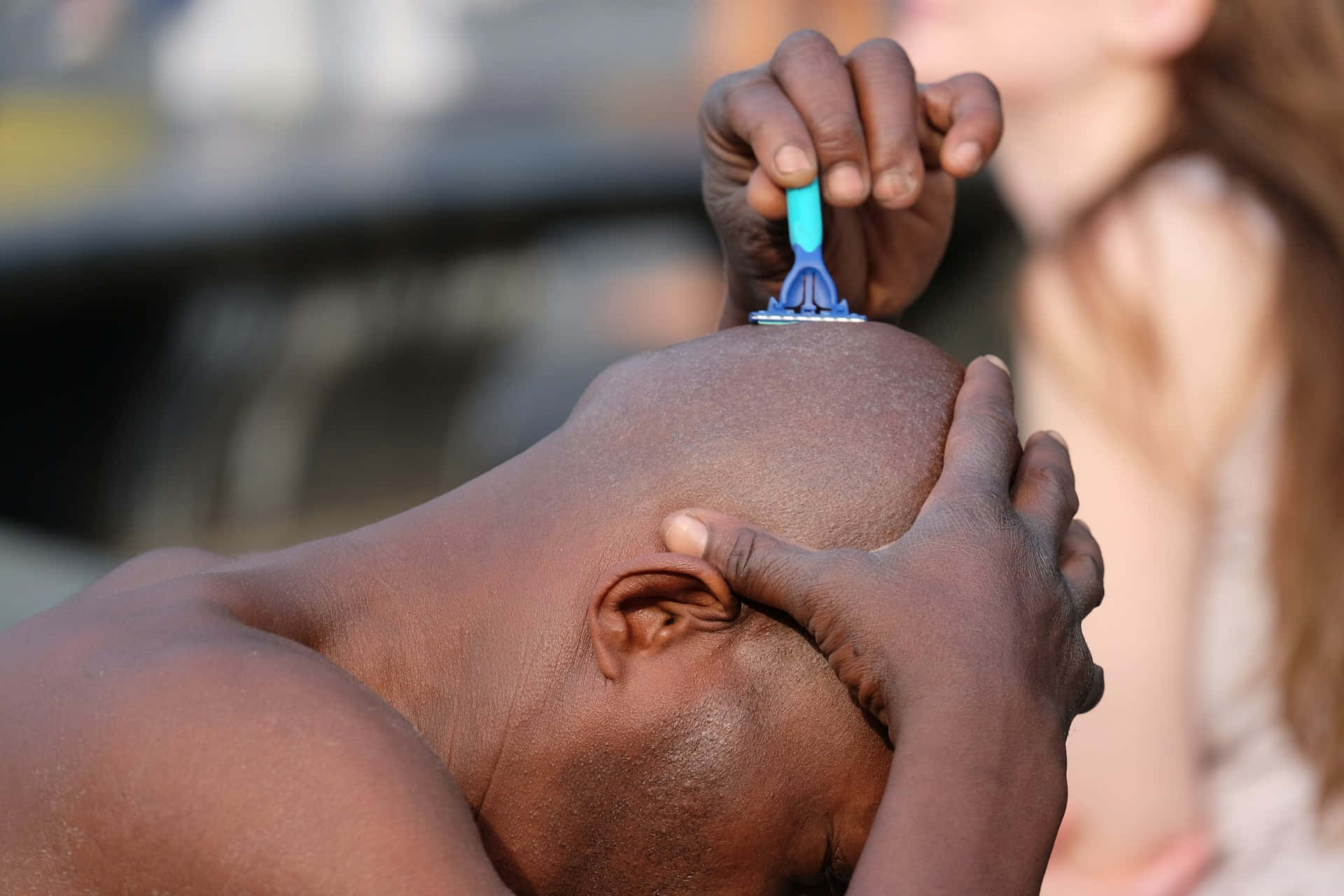 Head Shaving Ritual Outdoors.jpg Background