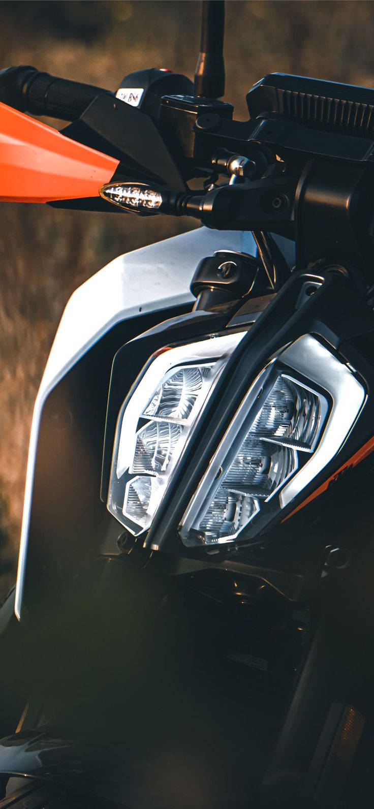 Headlights Of Ktm Iphone Background