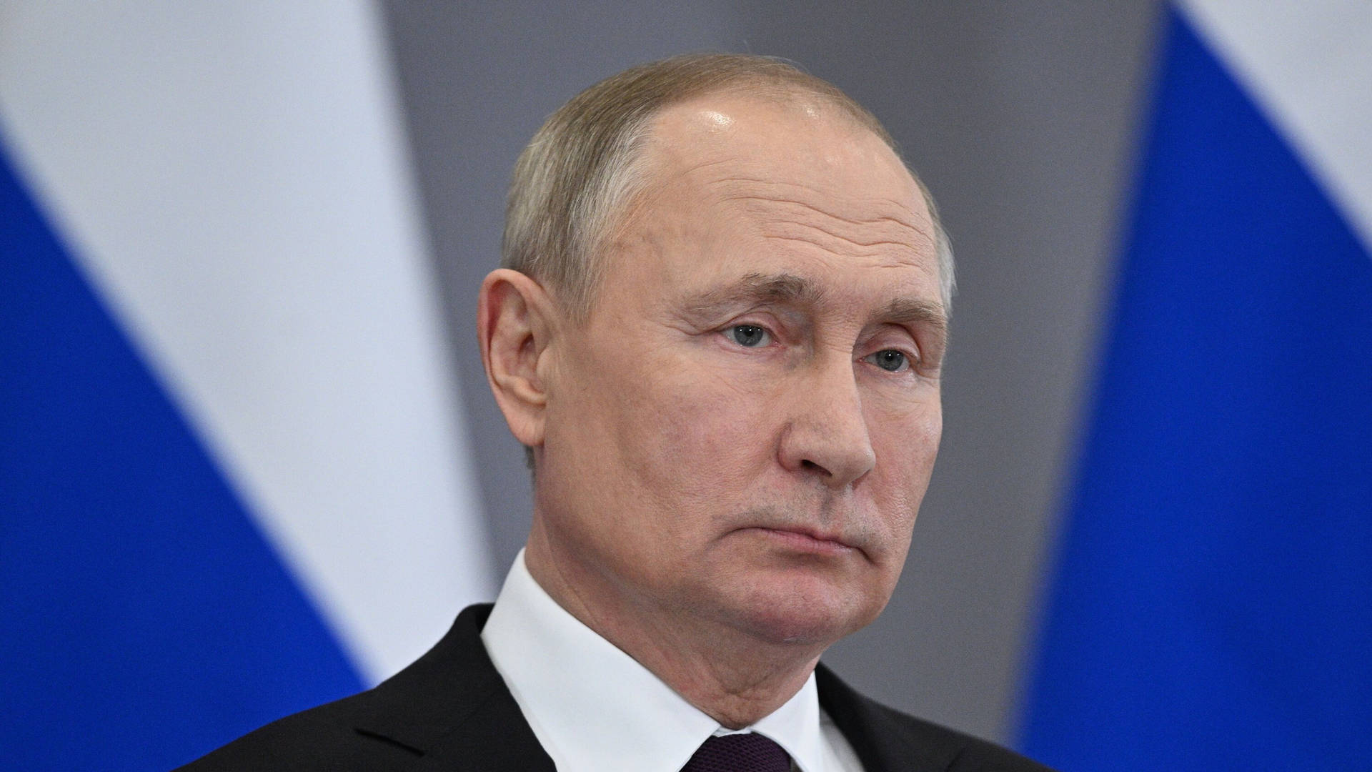 Headshot Photo Of Vladimir Putin Background