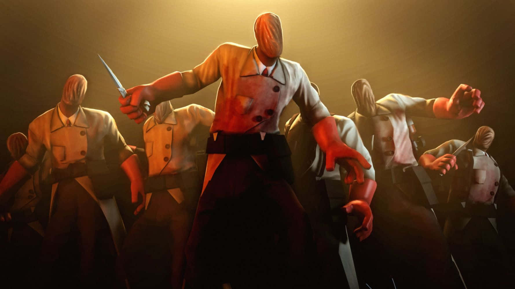 Heal Your Team To Victory With The Tf2 Medic! Background