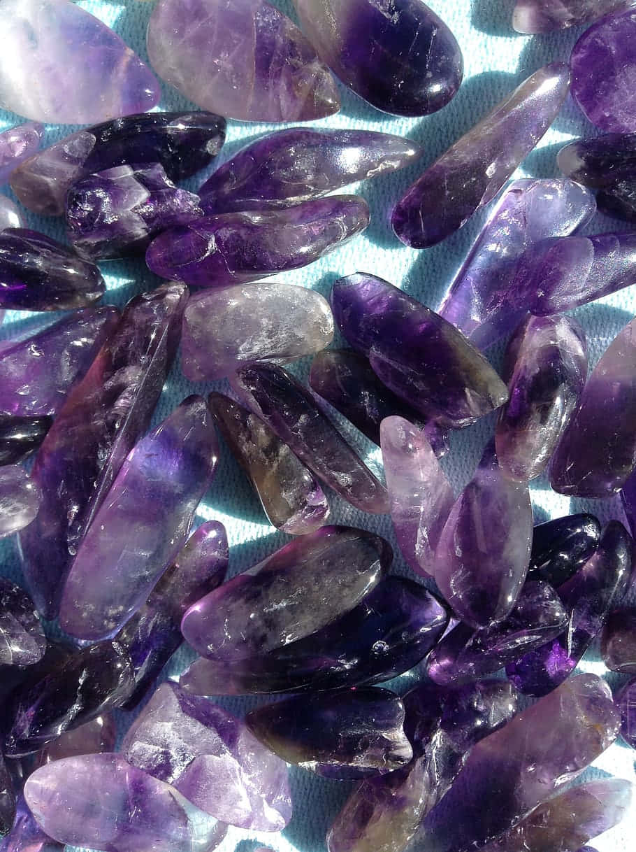 Healing Crystals Contain Potent And Special Energy To Bring Balance And Well-being. Background