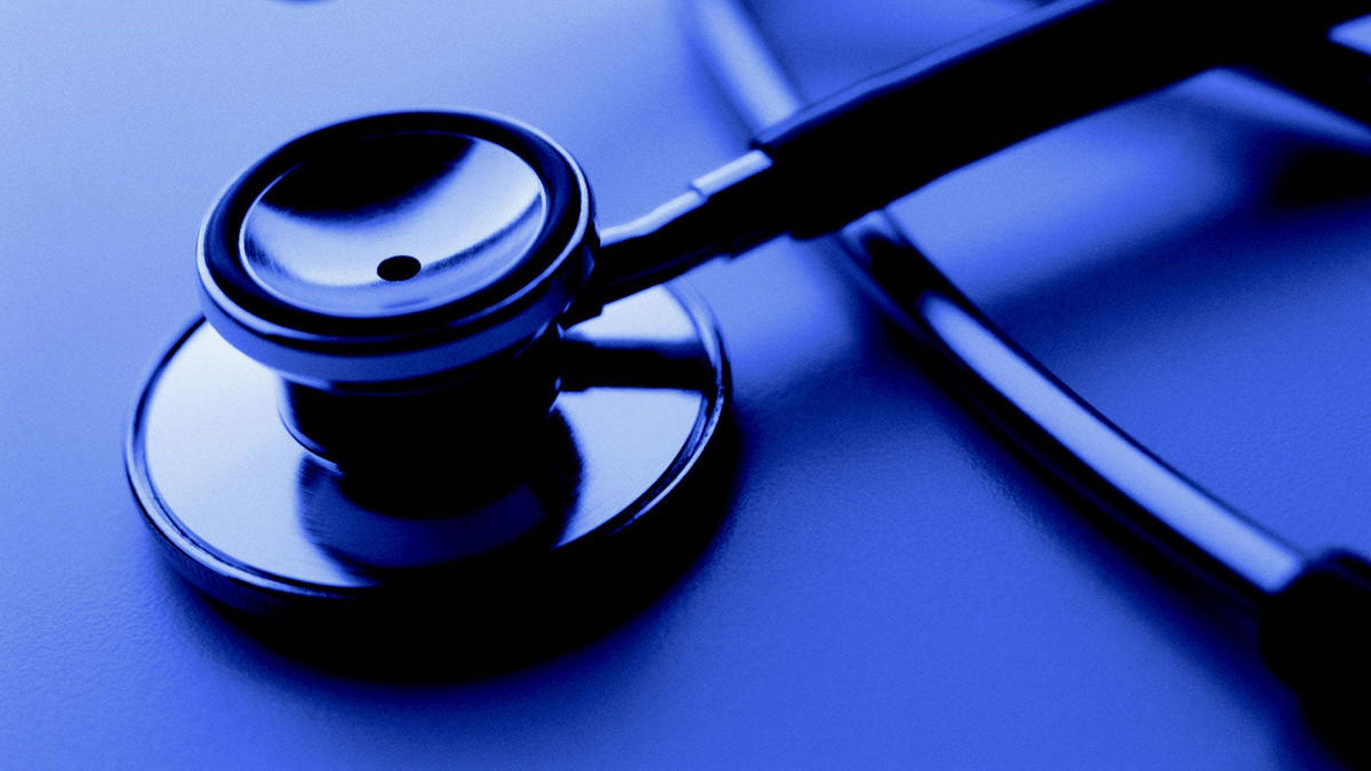 Healthcare Dark Blue Background