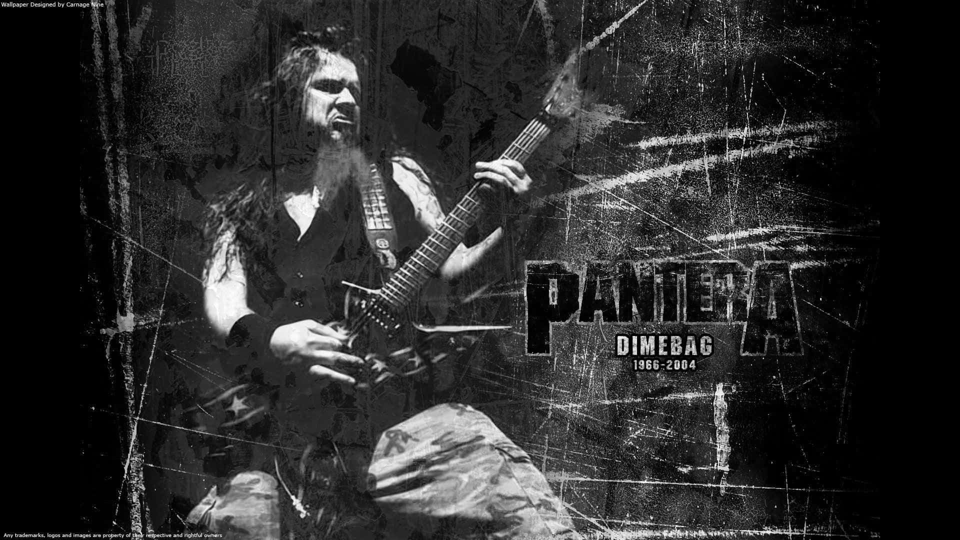 Hear The Thunderous Sound Of Pantera's Heavy Metal Background