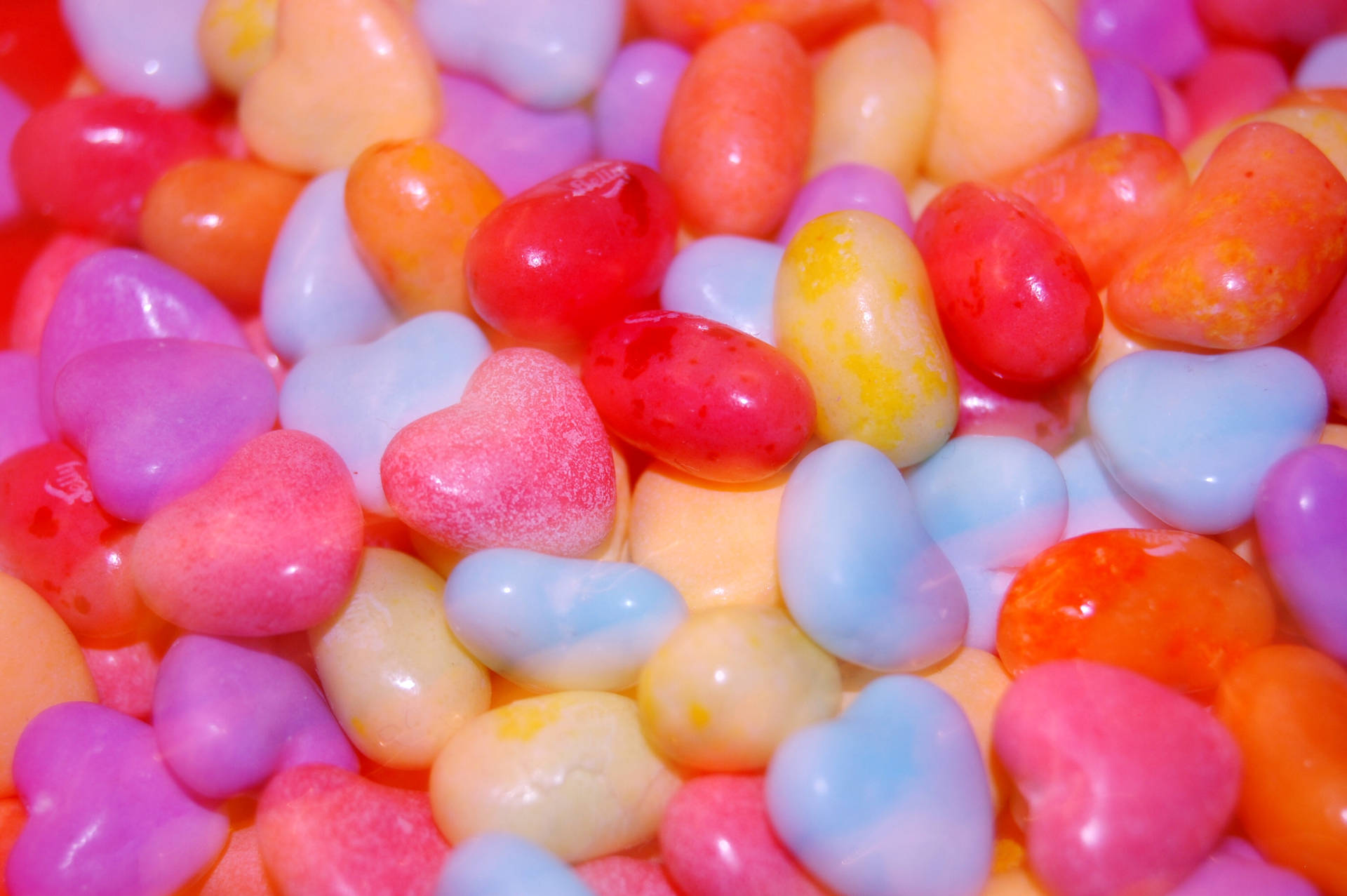 Heart Candies Background Background