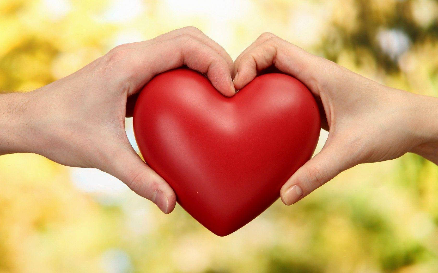 Heart Hands Love Full Hd Background