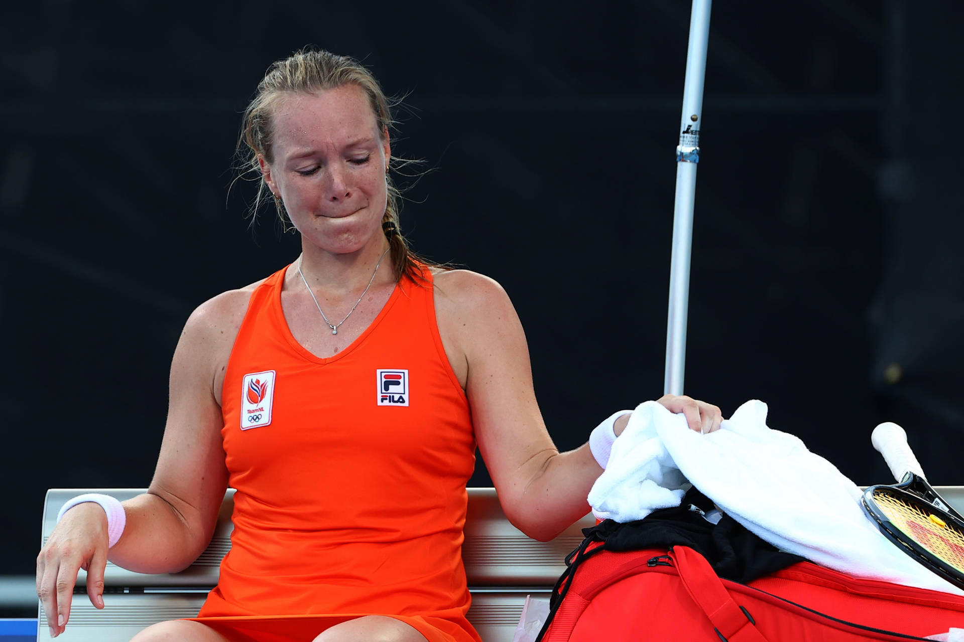 Heartbroken Kiki Bertens