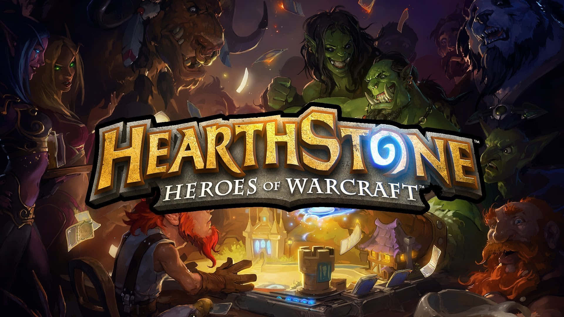 Hearthstone Desktop 1920 X 1080 Background
