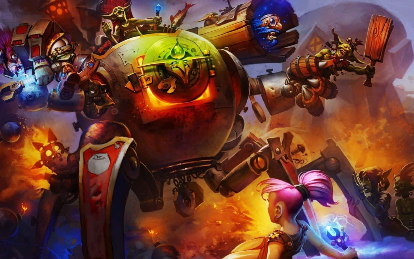 Hearthstone Desktop For Ultimate Gaming Experience Background
