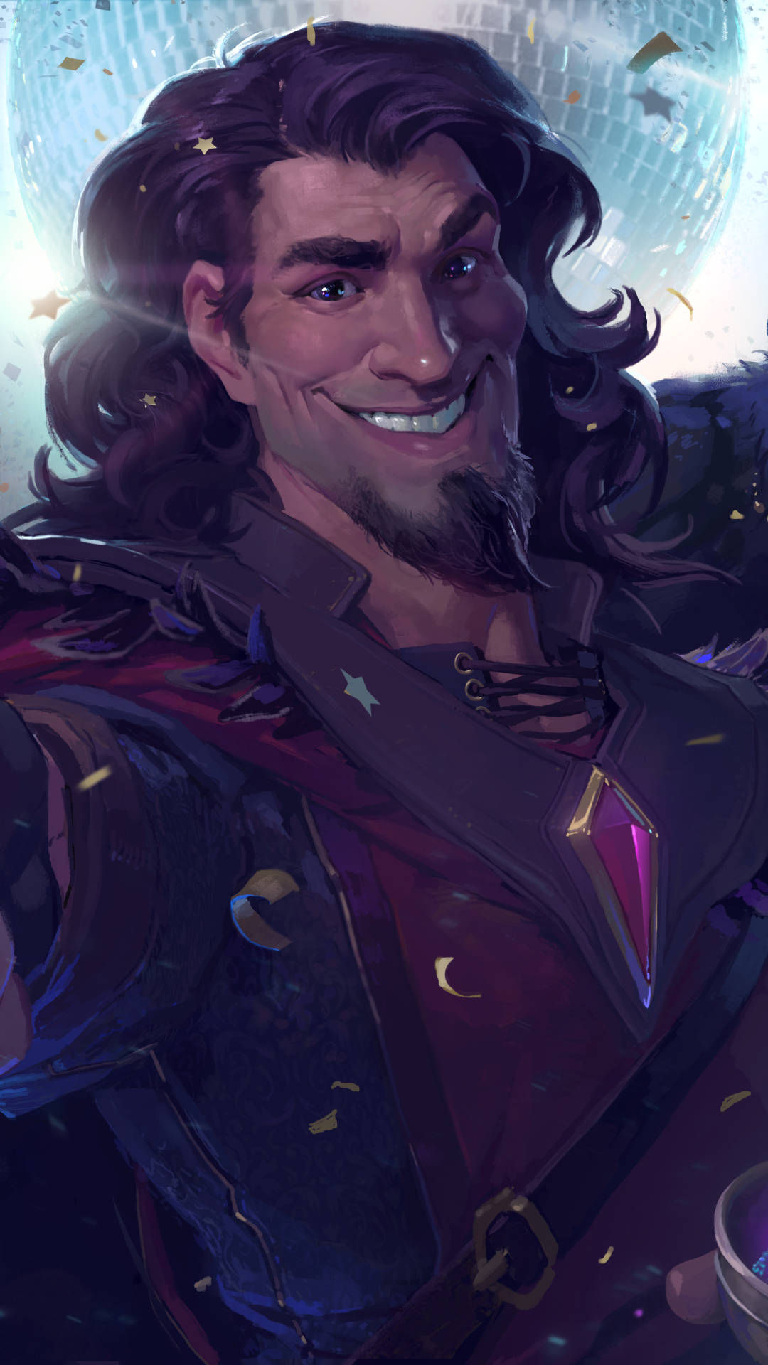 Hearthstone Phone Medivh Smile Background