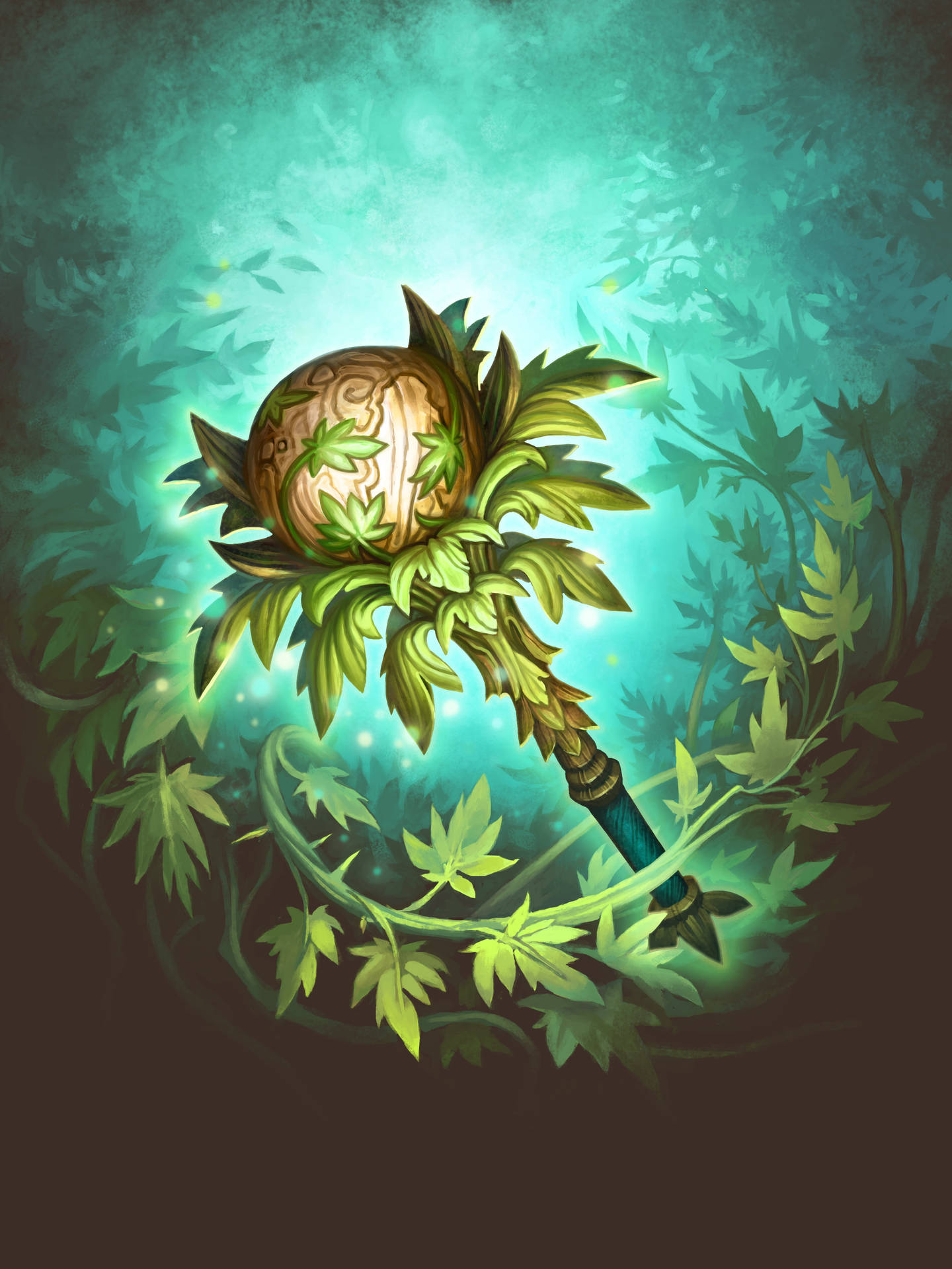 Hearthstone Phone Twig Of The World Tree Background