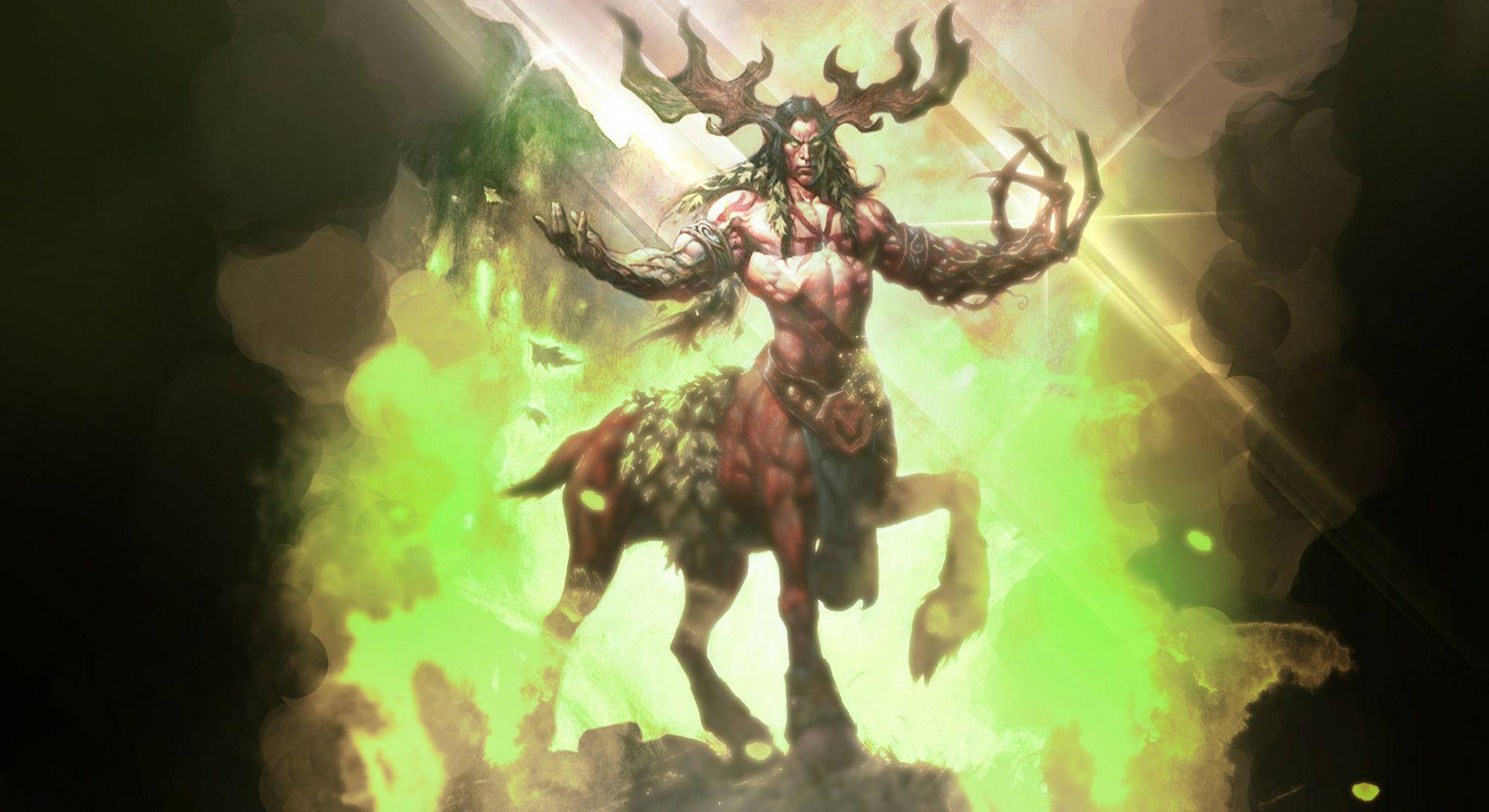 Hearthstone's Cenarius, Lord Of The Forest Background