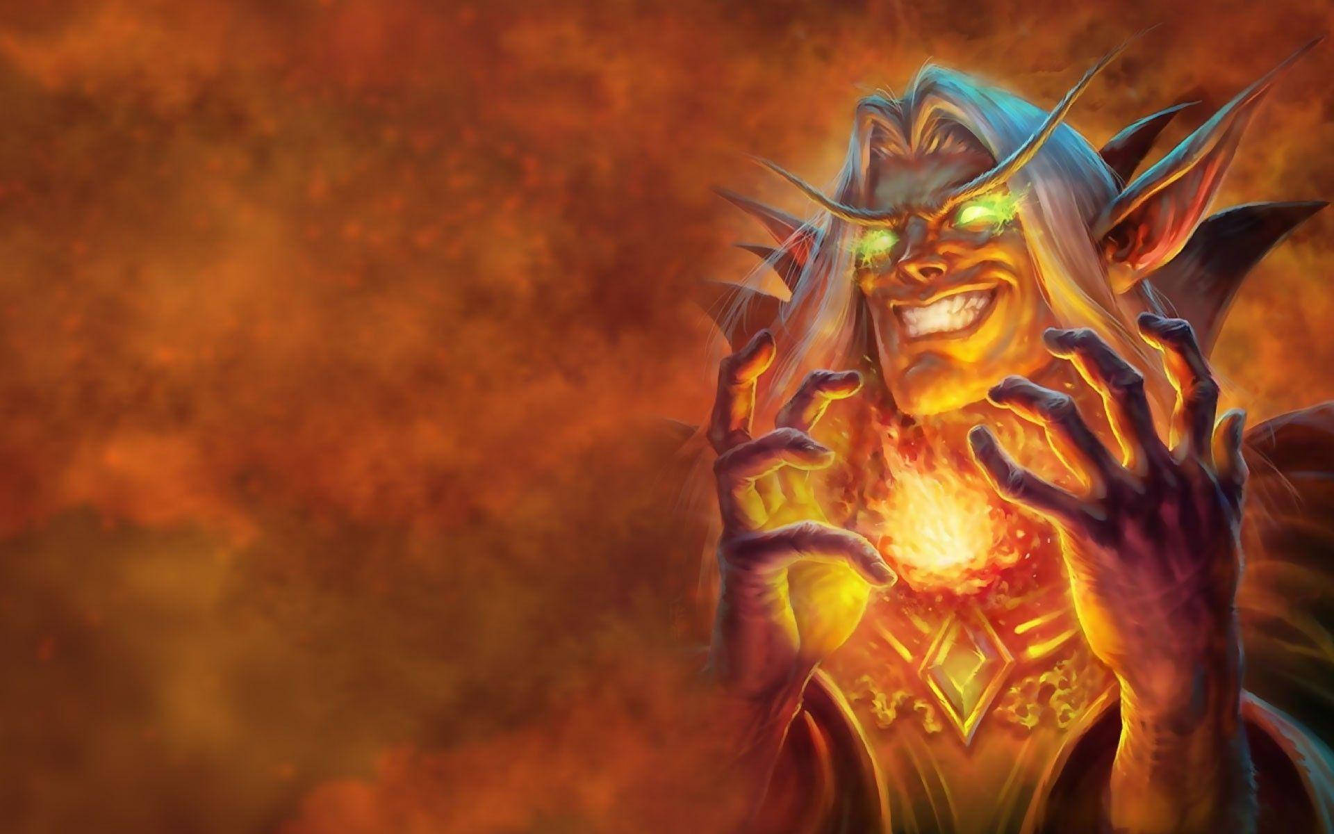 Hearthstone's Validated Doomsayer In Action Background