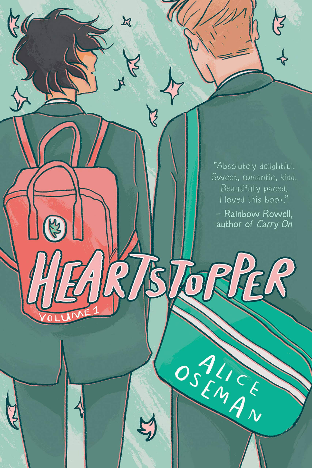 Heartstopper Novel Cover Design