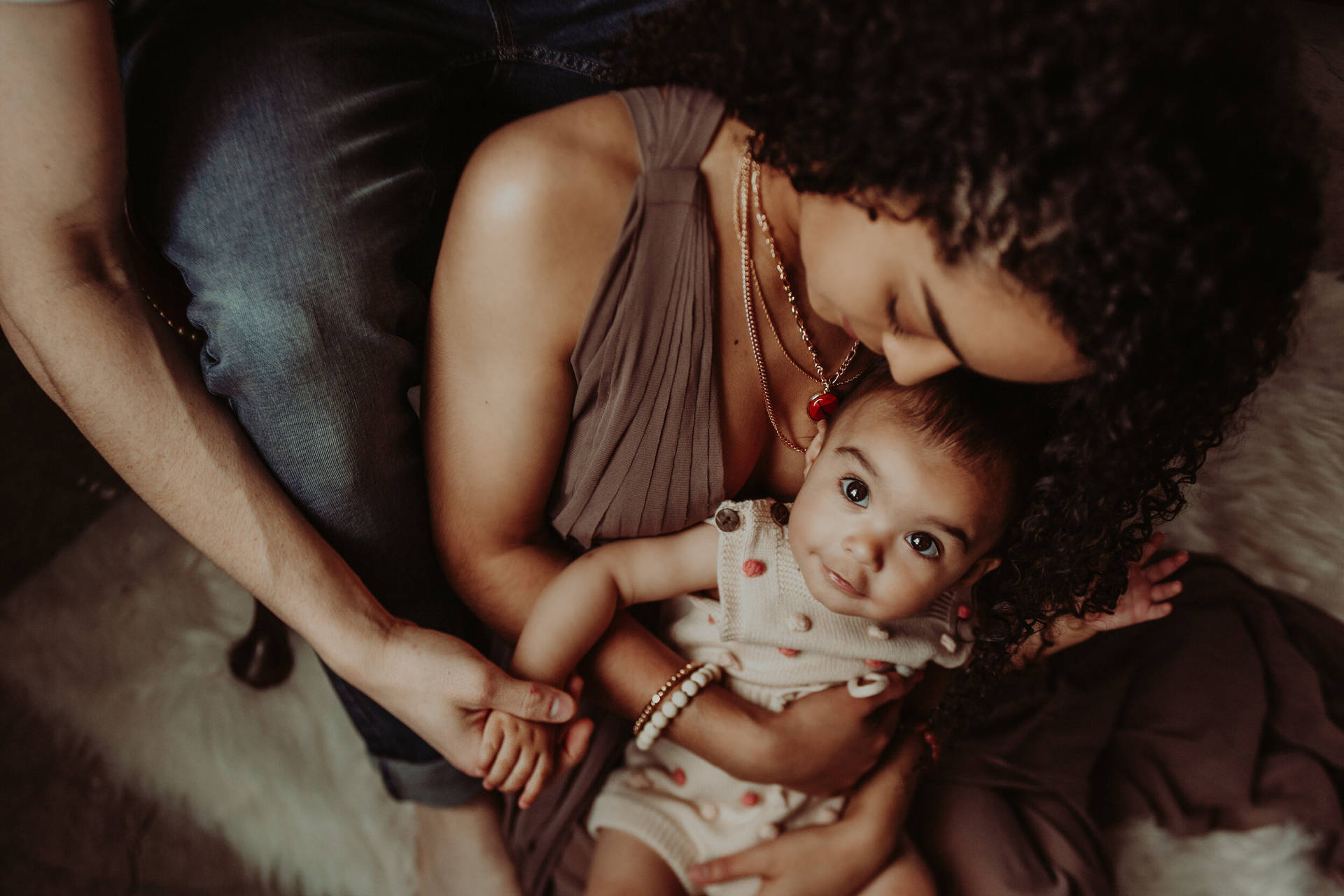 Heartwarming Mother And Baby Moment