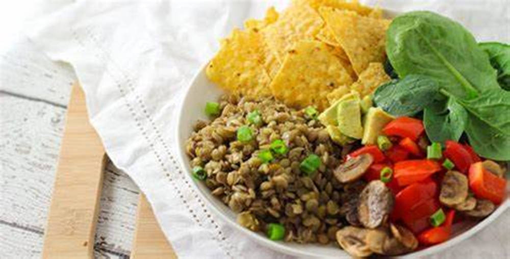 Hearty And Healthy Lentil Dish Background