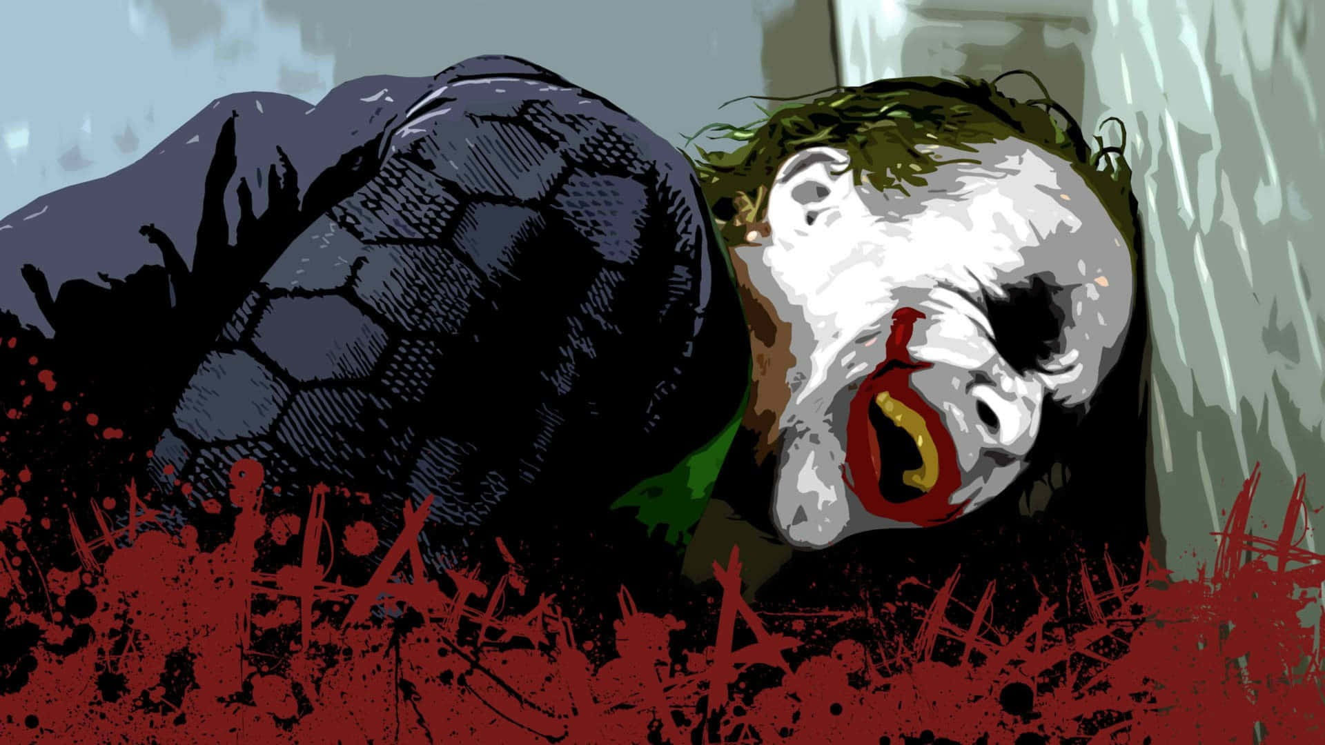Heath Ledger's Memorable Portrayal Of The Joker In The Dark Knight Background