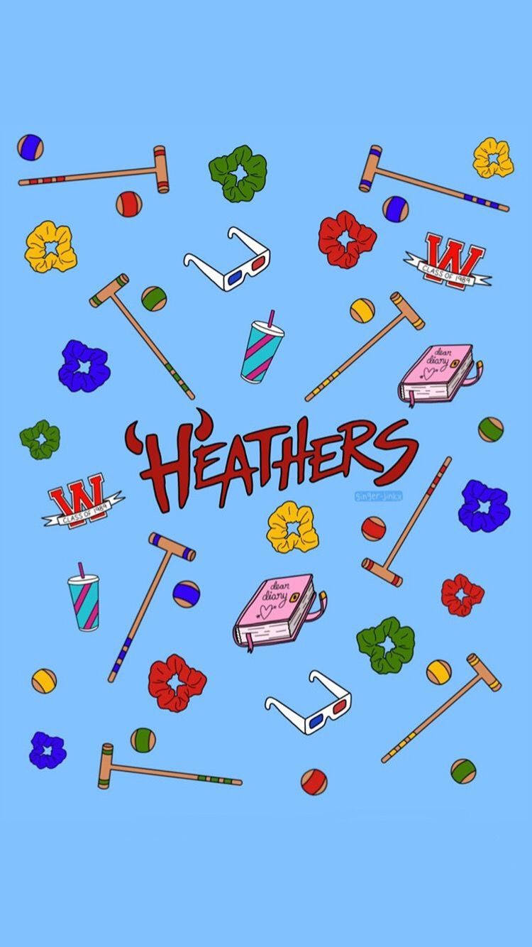 Heathers Movie Illustrations Background