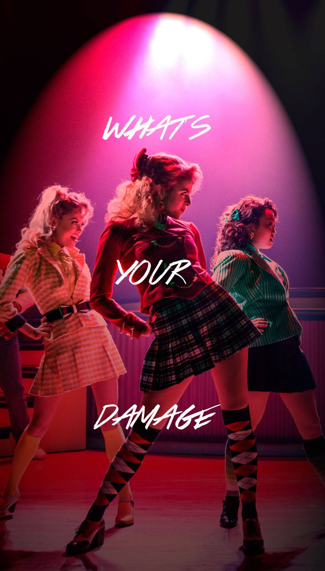 Heathers What's Your Damage Background