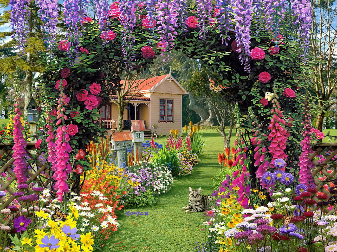 Heaven On Earth – Jehovah Paradise Awaits Background
