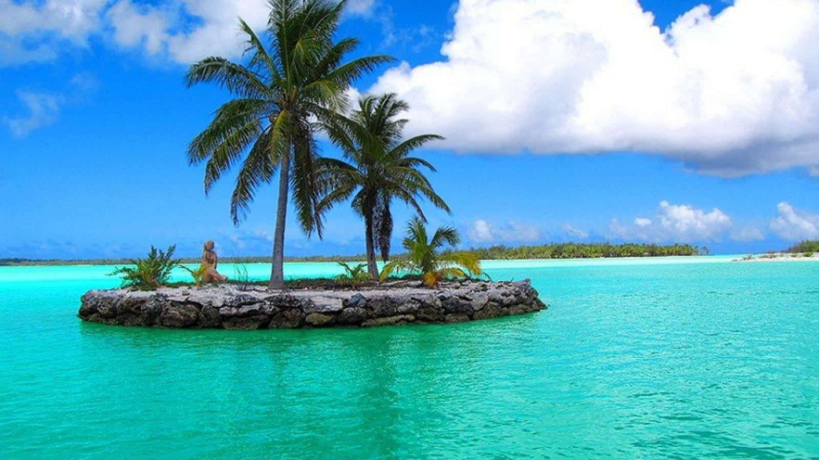 Heaven On Earth - Paradise Views Of Bora Bora Background
