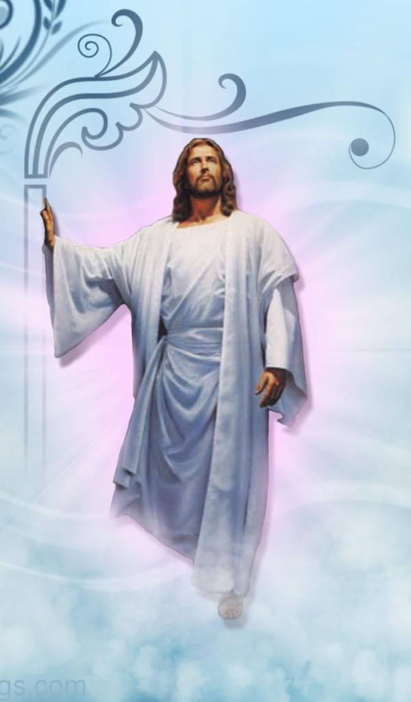 Heaven's Gate Jesus Phone Background