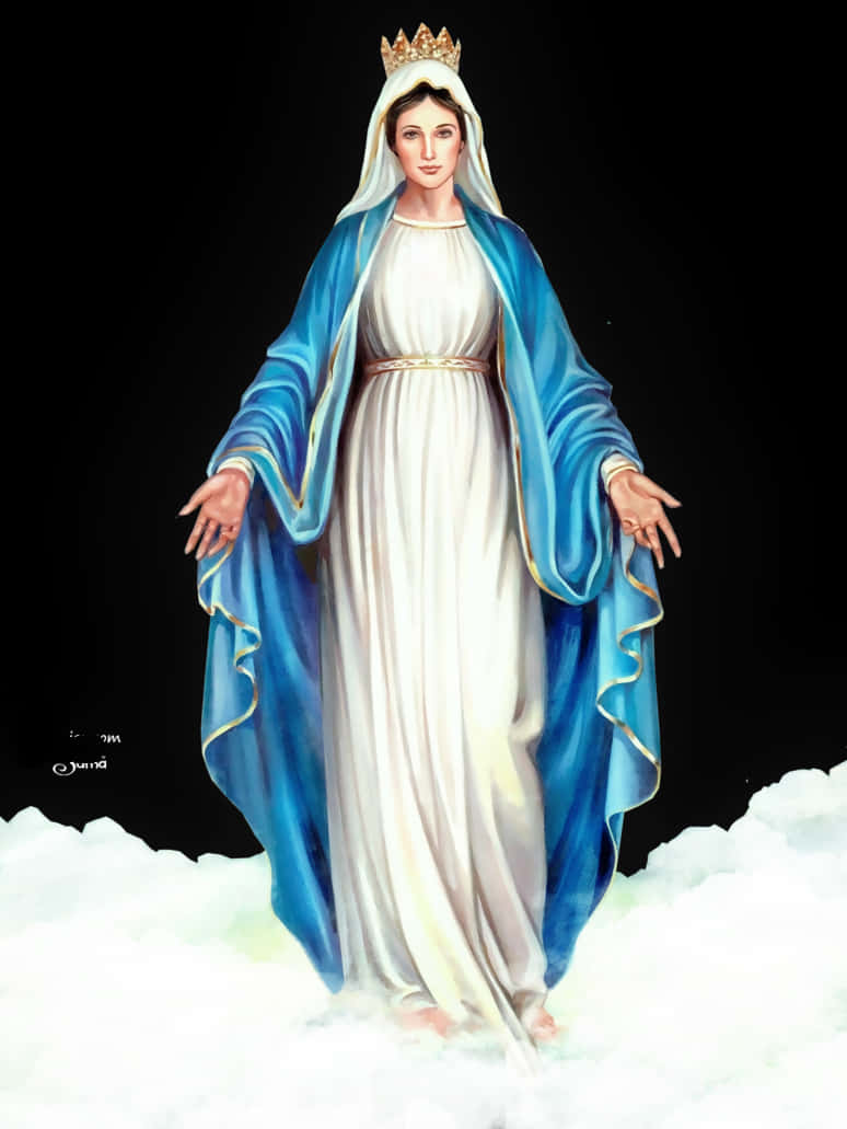 Heavenly Guardianship Of Mother Mary